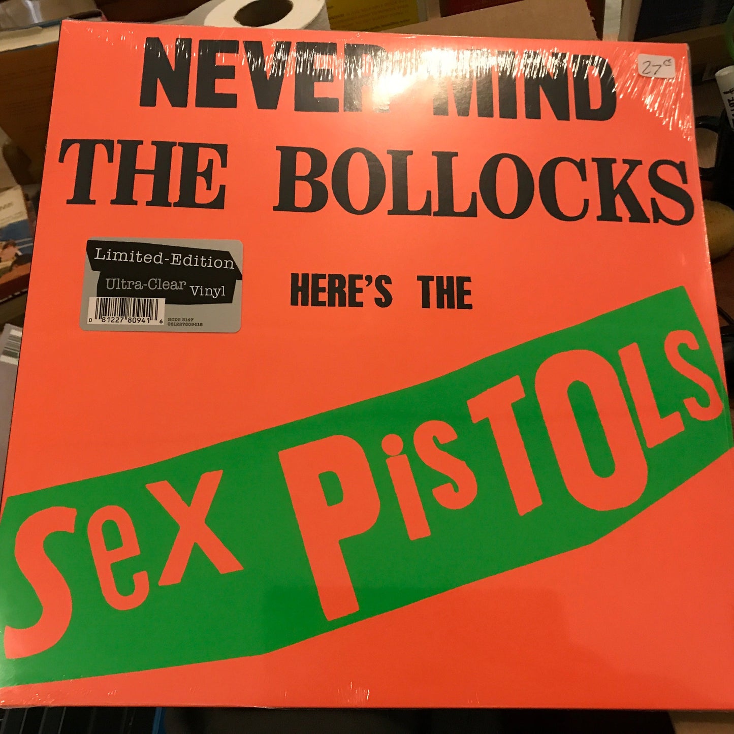 Nevermind the Bollocks by the Sex Pistols