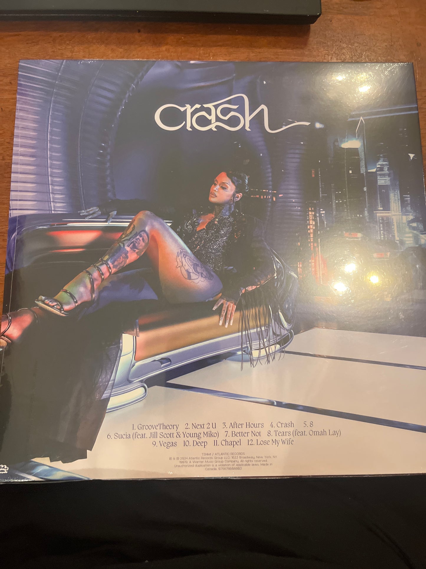 Crash by Kehlani (Blue Ver.)