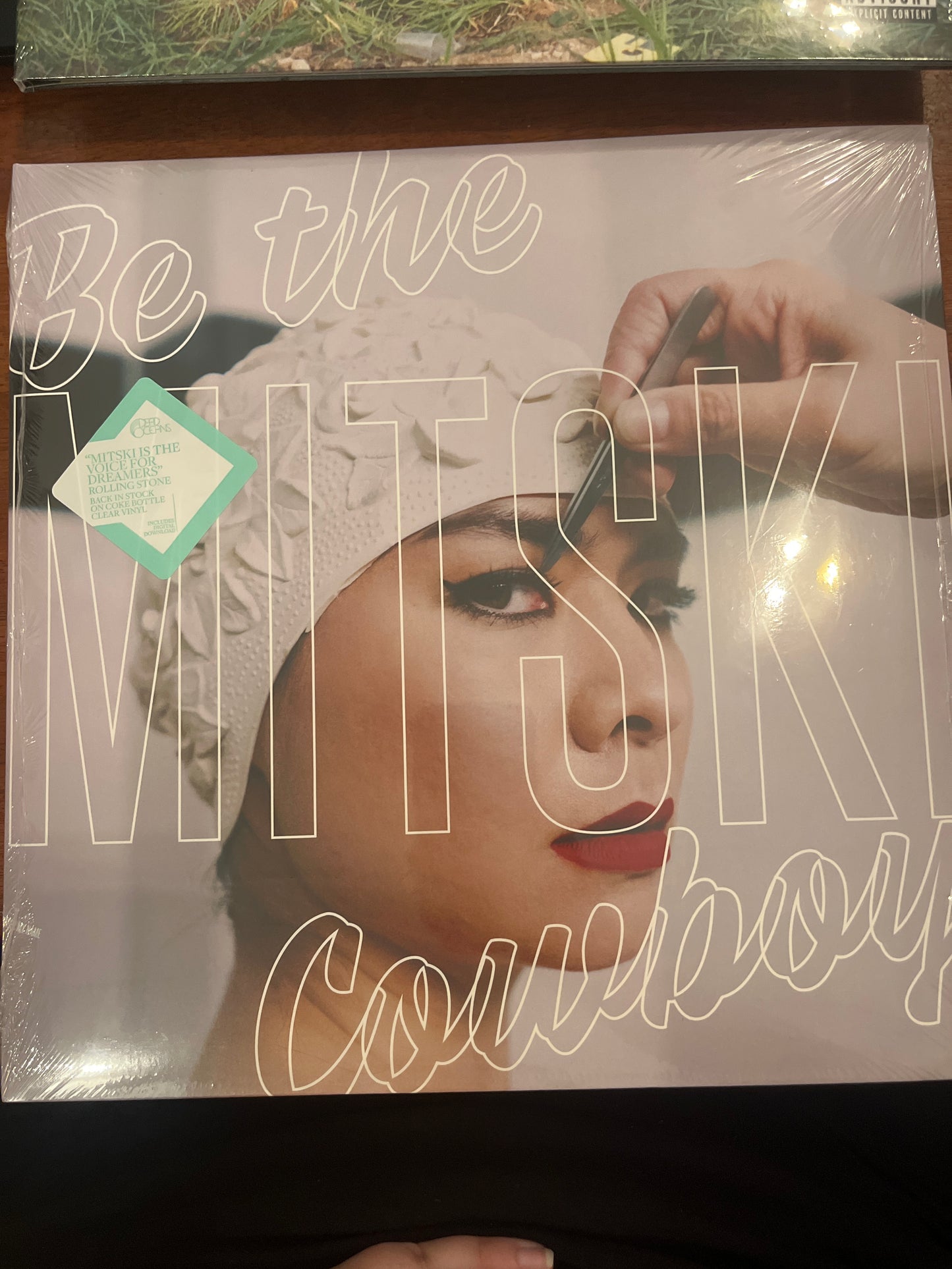 Be the Cowboy by Mitski (coke bottle clear colored vinyl)